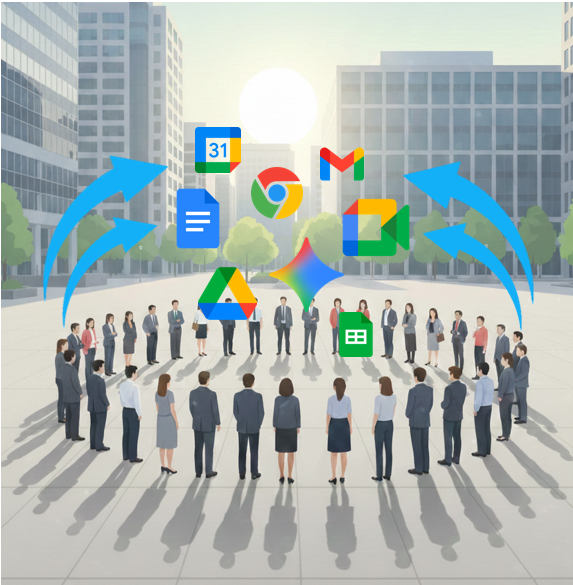Google Workspace で情報の置き場所が、「個人」から「組織」へ